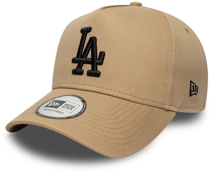 New Era LA Dodgers MLB Light Beige 9FORTY E-Frame Cap