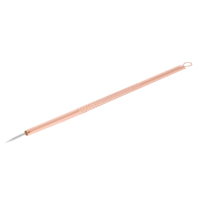Puistje verwijderen extractor tool RVS mee-eter verwijderen tool voor acne smet whitehead goud beige