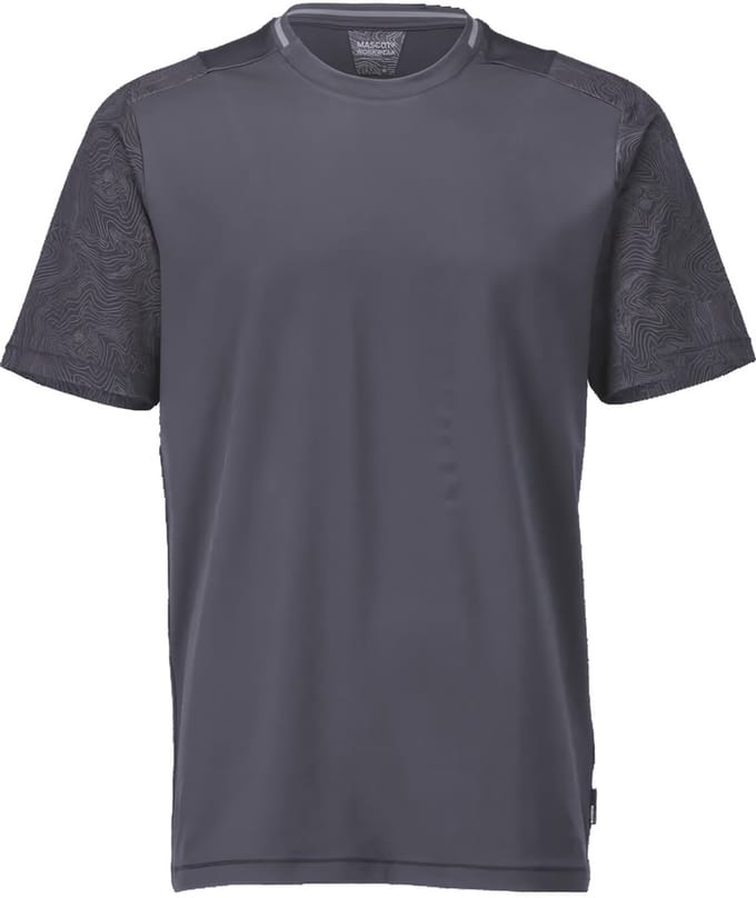 Mascot Customized T-shirt, met korte mouwen 22482-618 - steengrijs - M