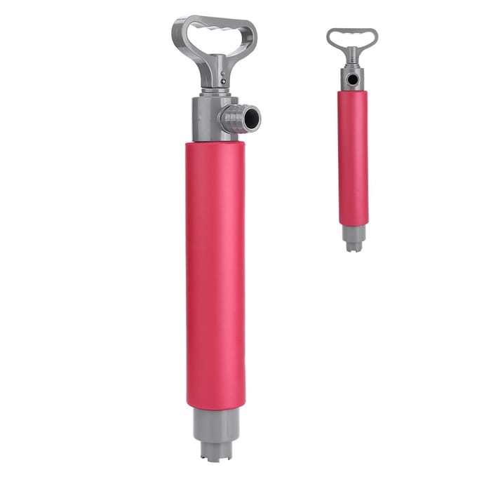 Rode 46cm kajak handpomp drijvende handbilgepomp voor kajakredding wit