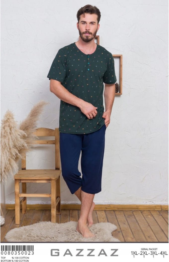Vienetta | heren pyjama | 100% katoen | grote maten | XL- 4XL | XXL