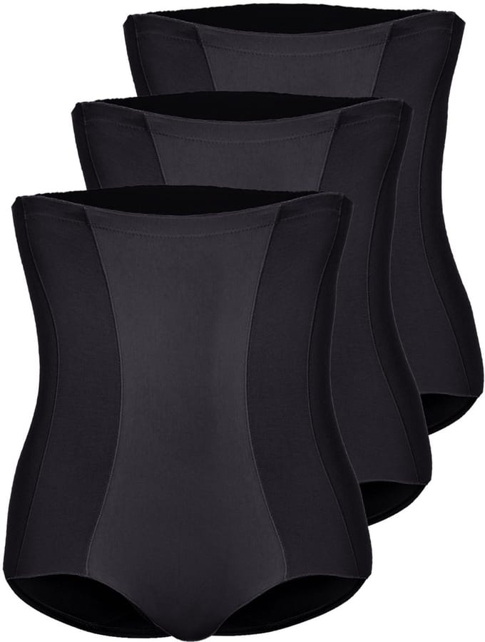 3-pack High waist Cotton Shape
