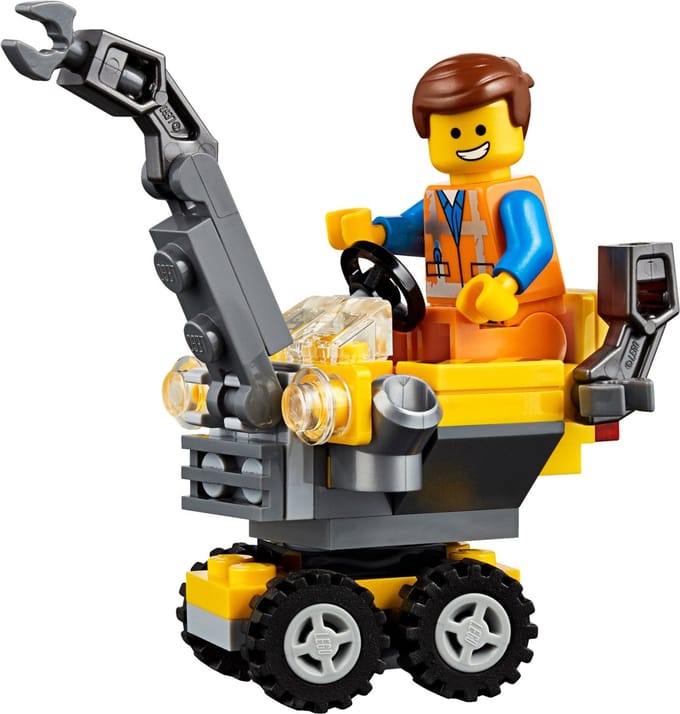 LEGO THE LEGO MOVIE Mini Master-Building Emmet 30529, Bouwpakket, 6 jaar, Kunststof, 49 stuk(s)