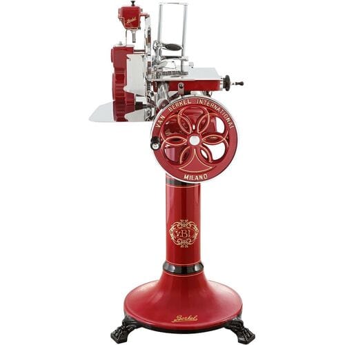 BERKEL Vliegwielmachine B114 - Mes: Ø 319mm - Rood - incl. onderstel