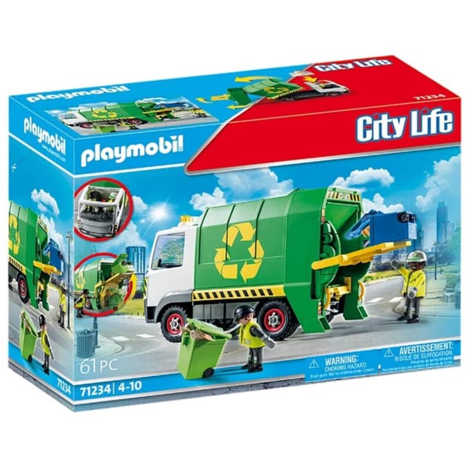 PLAYMOBIL 71234 PROMO Recycling Truck Bouwsets