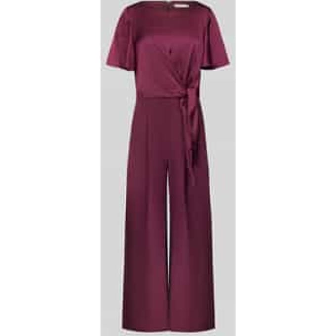 Jumpsuit met strikceintuur