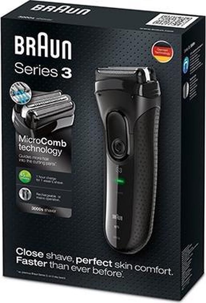 Braun Series 3 ProSkin 3000s - Elektrisch Scheerapparaat