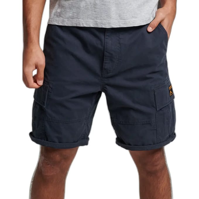 Superdry Vintage Heavy Cargo Shorts Blauw 28 Man