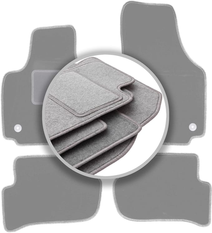 Grijze automatten voor: Seat Toledo III minivan (2004-2012)