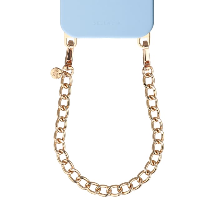 Selencia Universeel Bold Chain Koord - Telefoon Ketting - GSM Koord - Goud
