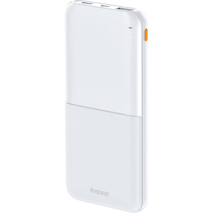 Remax 10.000mAh Portable Powerbank Wit 10.000 mAh