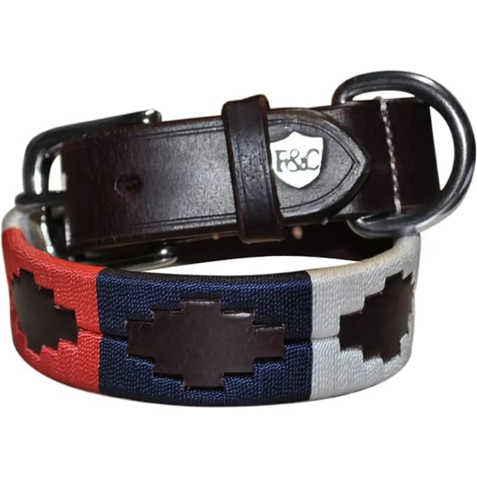 Hondenhalsband Flags&Cup Chukka