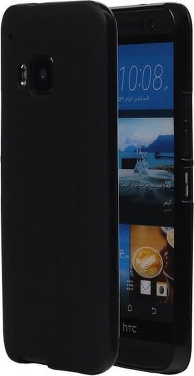 HTC One M9 TPU Hoesje Zwart