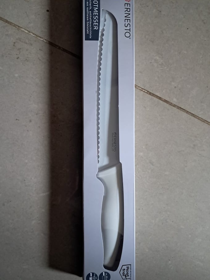 Ernesto Broodmes - Bladlengte 20 cm - wit