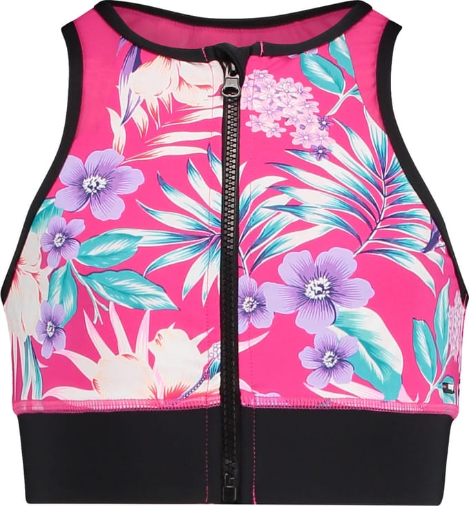 Hunkemöller Dames HKMX The Double Layer L1 Bright Flower - Roze - maat M