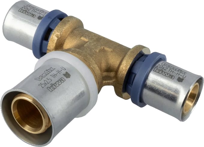 Bonfix Alu-pers verloop T-stuk 20 x 25 x 20 mm