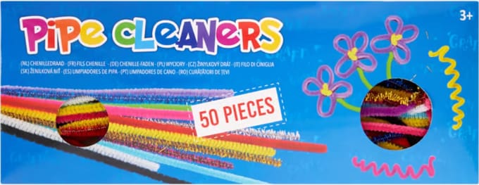 Chenilledraad Diverse Kleuren 50 stuks 30CM - Chenille Draad - Pijpenragers