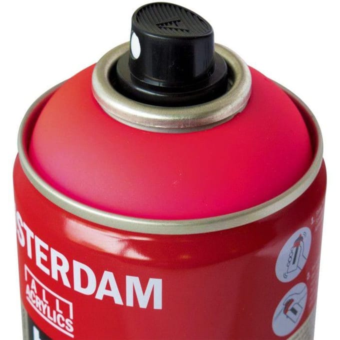 Bombe de peinture Amsterdam 400 ml rose reflex roze