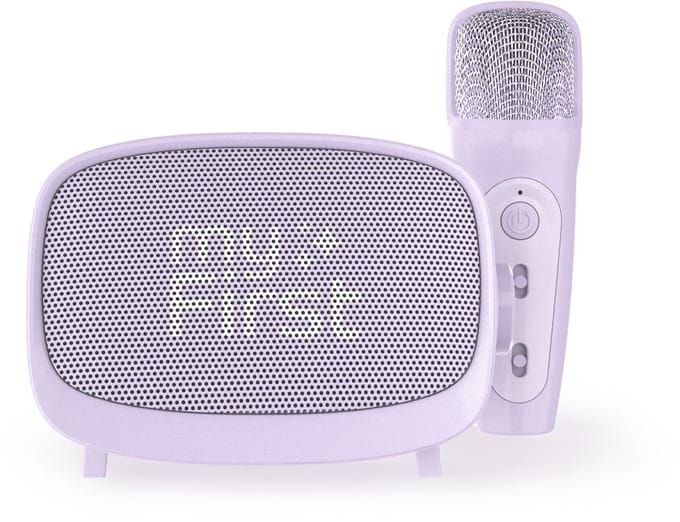 myFirst Voice 2 - Draadloze speaker & karaoke Microfoon - Paars