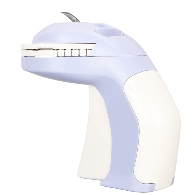 Reliëf Labelmaker met 2 Rollen Tape 600dpi DIY 47 Tekens Handmatig 3D Draagbaar Reliëf Label white
