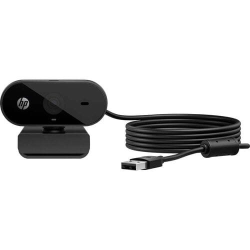 HP 325 FHD Webcam - 1080p Full HD - USB-A - Met Microfoon - Zwart
