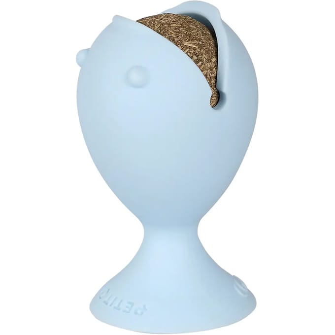 Ebi - Speelgoed Voor Dieren - Kat - Petit Snackspeeltje Puffi Met Catnipbal 9,5x5,5x5,5cm Roze - 1st