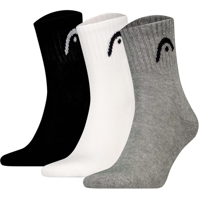 HEAD - Unisex - Alle sporten Korte Sokken - Training - 3 Pack - Maat 43-46