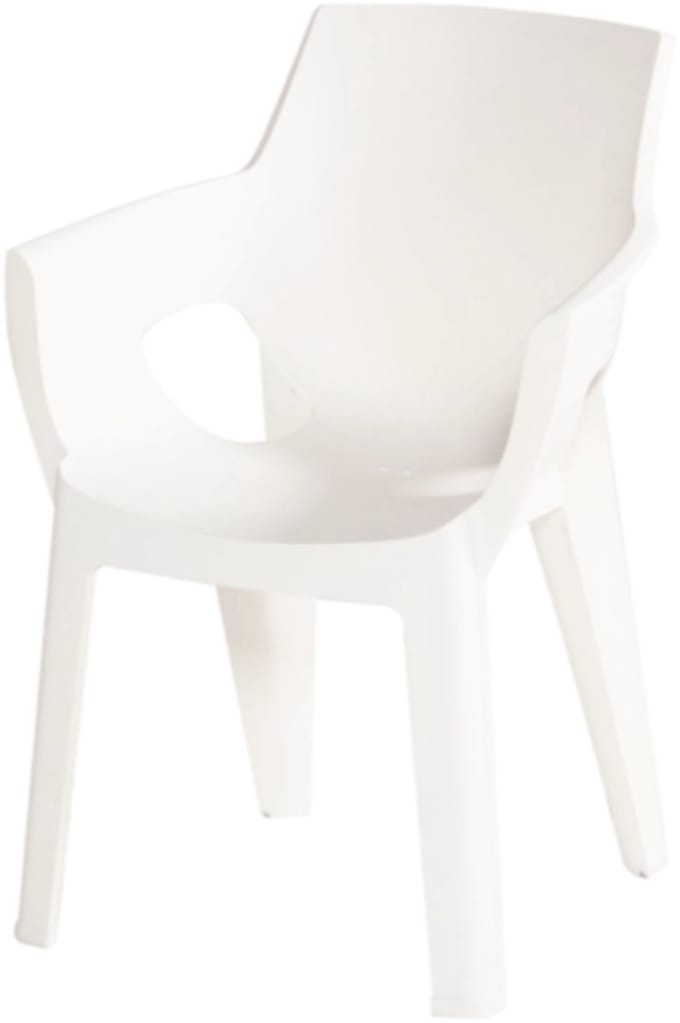 2 stuks Hartman tuinstoelen stapelbaar Ivy wit 85 cm