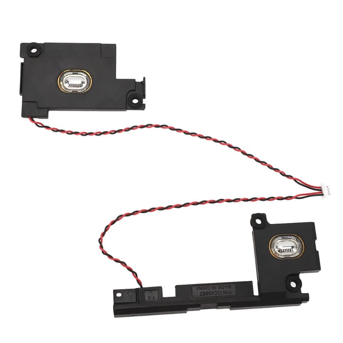 Laptop Ingebouwde Luidspreker Vervanging met Connector ABS Plug and Play Interne Luidsprekersamenstelling voor black