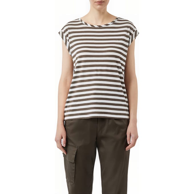 Comma  T-shirts Brown Taglia: 34 | Maglie Sportivi Outlet | Donna | Marrone