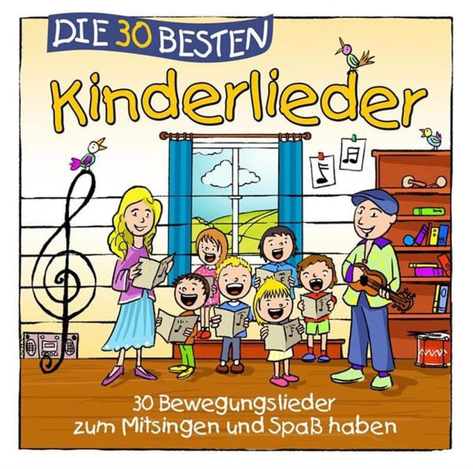 Die 30 Besten Kinderlieder: 30 Bewegungslieder Zum Mitsingen Und Spab Haben