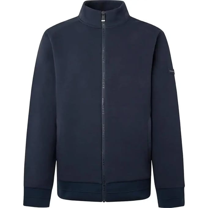 Sweater met volledige rits Hackett Club Track