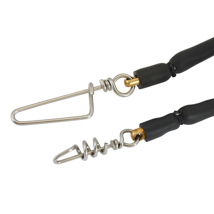 Speervissen Latex Bungee Schokabsorberende Speervissen Lijn Schokdemper black
