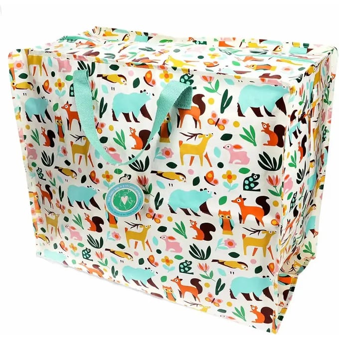 Boodschappentas groot - bosdieren - woodland - Rex London