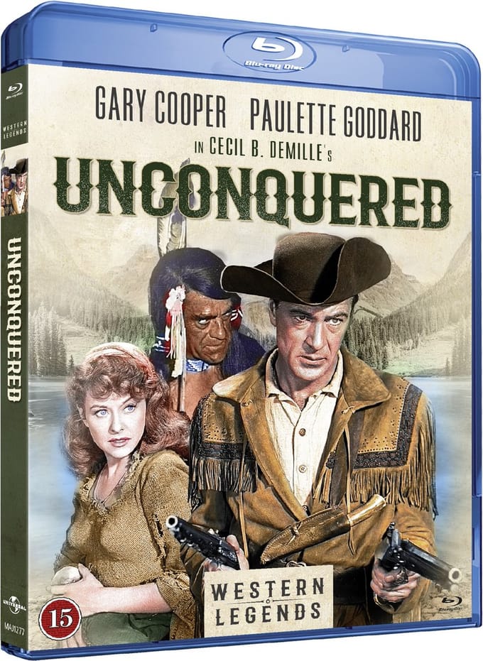 Majeng Media THE UNCONQUERED 1947 Blu-ray Engels