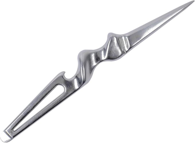 Veelzijdige Marlin Spike RVS Tool met Flesopener