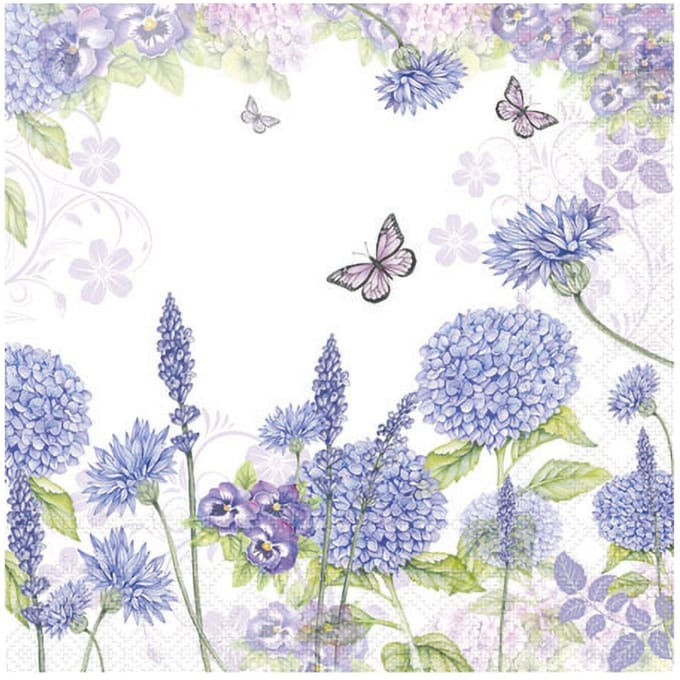 Ambiente - Lunch servetten - Purple Wildflowers
