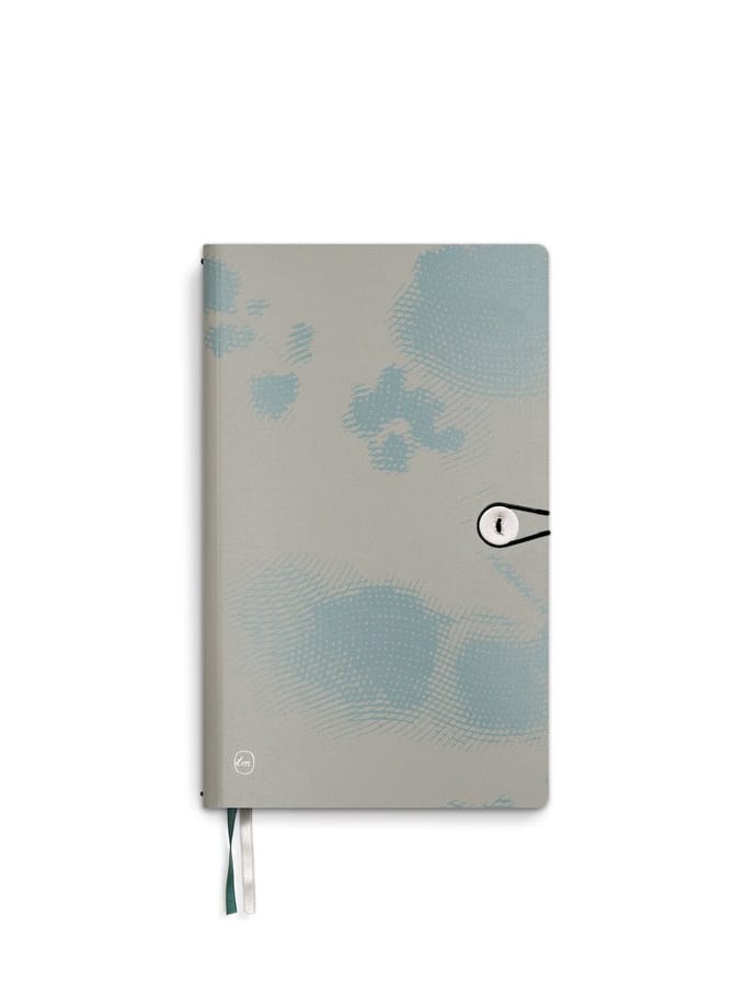 Tinne + Mia - Notitieboek - button - mineral