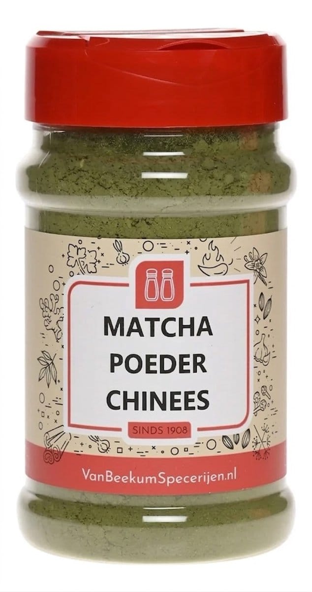 Van Beekum Specerijen - Matcha Poeder Chinees - Strooibus 100 Gram