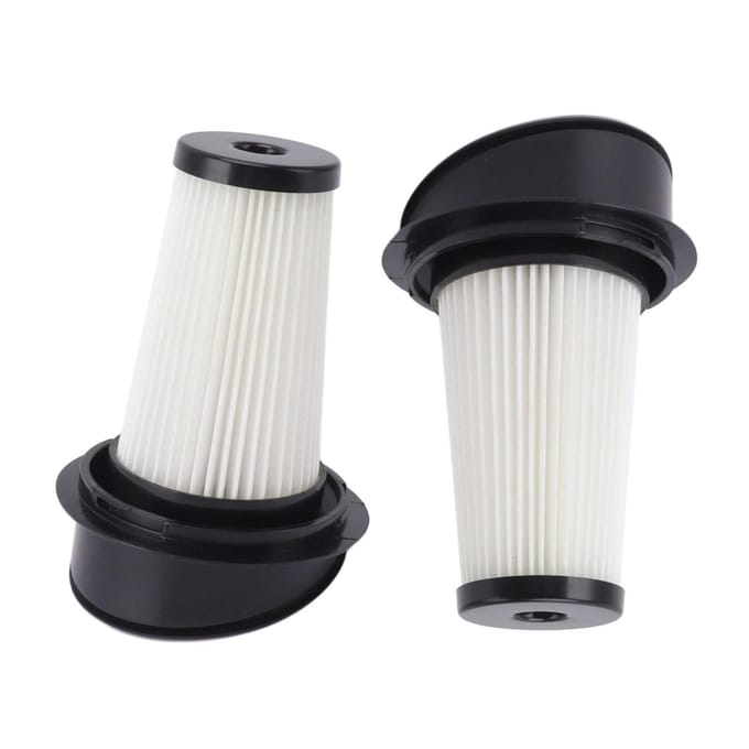 2 STKS Stofzuigerfilter voor ZR005201 2950 RH6543 RH6545WH ABS Hoog Efficiëntie Herbruikbaar Wasbaar Filter white