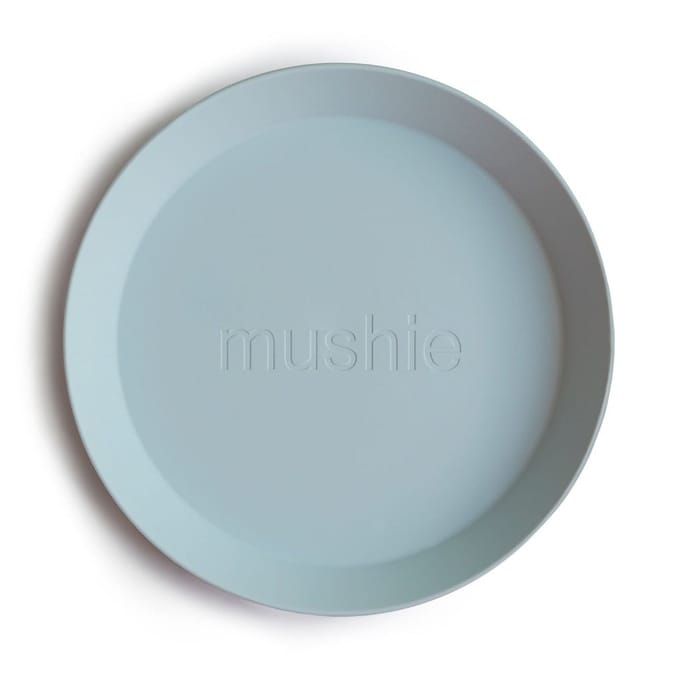 Mushie Kinderservies Set 2 Borden Rond