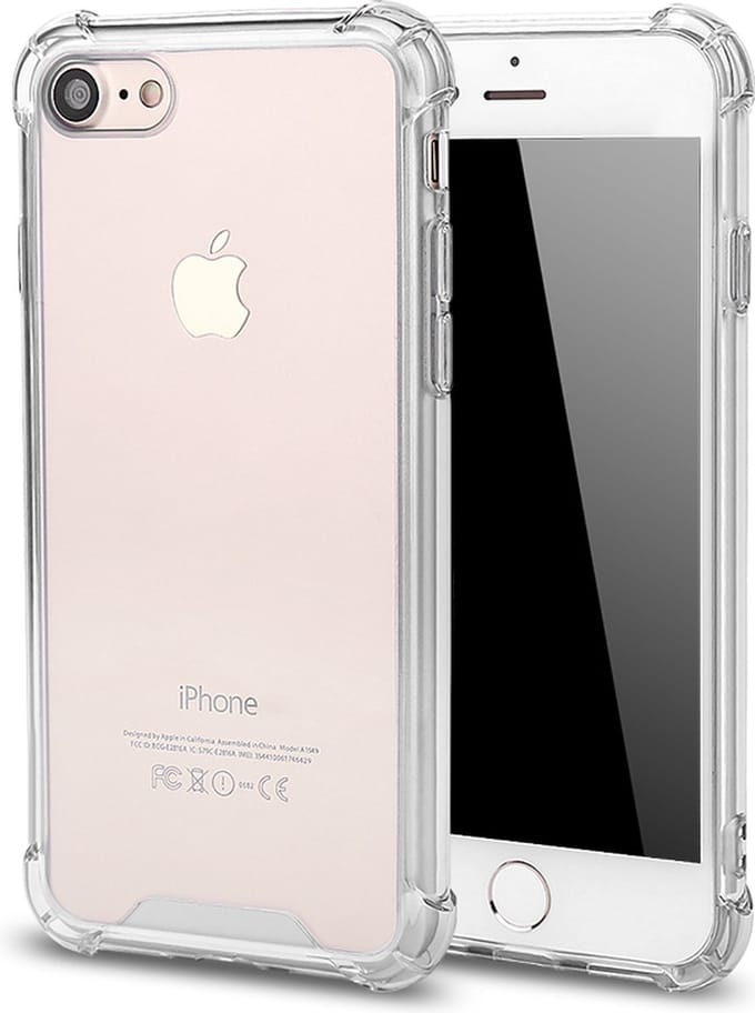 iPhone SE (2020 / 2022) / 7 / 8 bumper case TPU + acryl