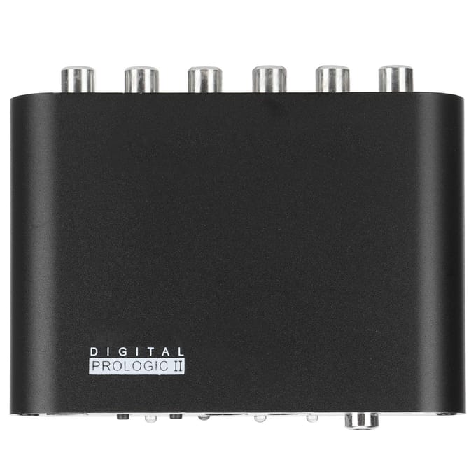AY42A 2.0 DTS 5.1 Métal o Décodeur Analogique SPDIF Coaxial pour RCA DTS AC3 o Décodeur US Plug white