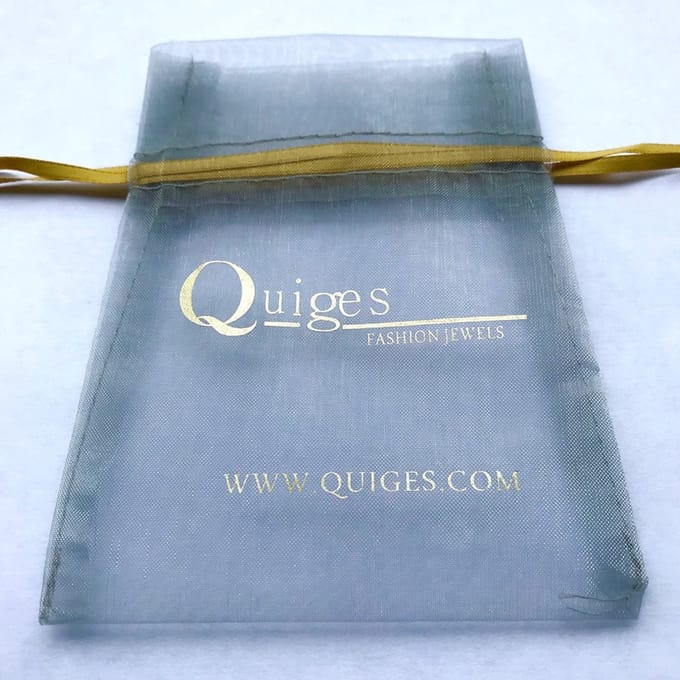 Quiges Stapelring Dames - Vulring Bruin Glitter - RVS Roségoudkleurig - Maat 20 - Hoogte 4mm