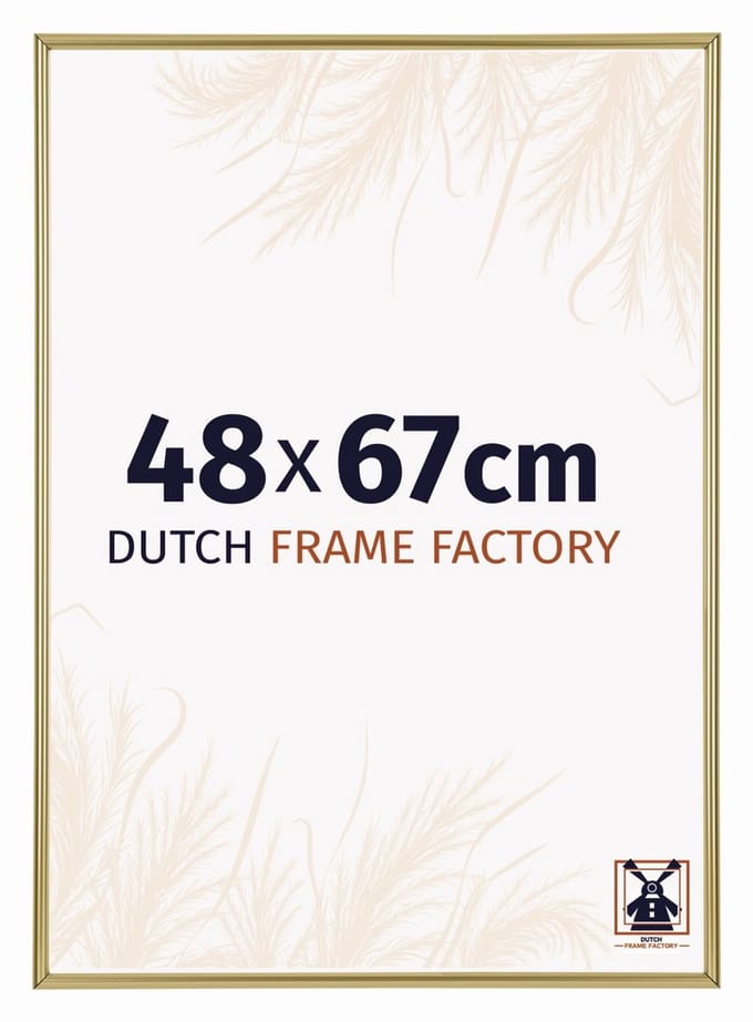 Fotolijst 48x67 cm - Kunststof - Goud - Angers