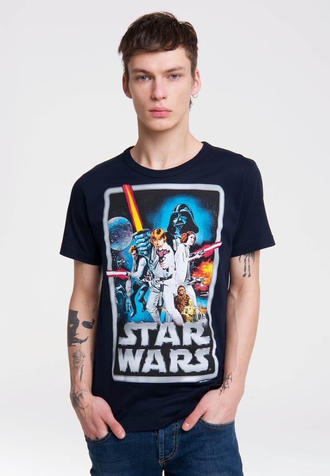 Logoshirt T-Shirt Krieg der Sterne Poster
