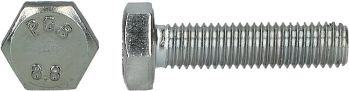 PGB-FASTENERS | Zeskanttapbout 8.8 DIN 933 M 5x20 Zn | 200 st