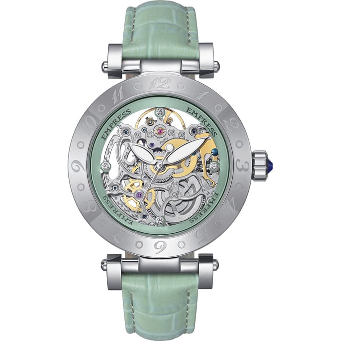 Empress Theodora Automatisch Horloge met Leren Band