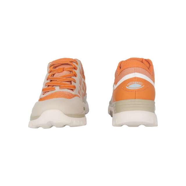 Gabor rollingsoft sensitive 86.989.24 - dames rollende wandelsneaker - Oranje - maat 37.5 (EU) 4.5 (UK)