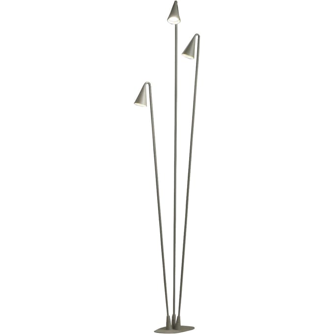 Vibia - Brisa Outdoor Vloerlamp - bruin - drievlammig
